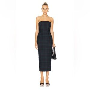 Sau Lee Wynn Tartan Dress 4